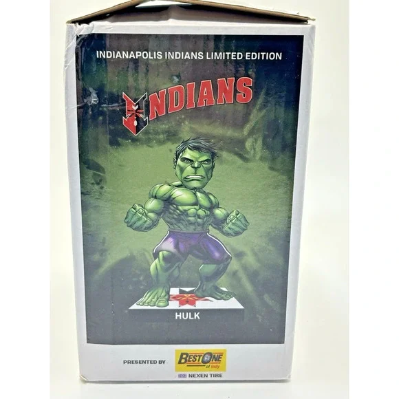 2019 Incredible Hulk Indianapolis Indians Bobblehead - Picture 8 of 8